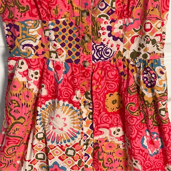 J. Crew Cotton Poplin Classic Button Front Poplin Midi Sundress 4 54207 - Picture 8 of 15